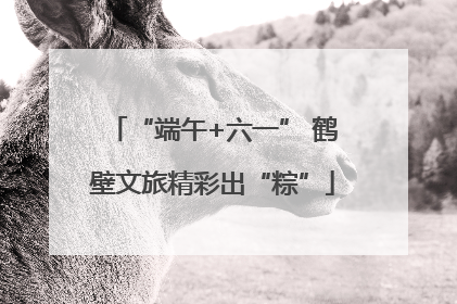 “端午+六一” 鹤壁文旅精彩出“粽”