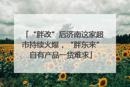 “胖改”后济南这家超市持续火爆，“胖东来”自有产品一货难求