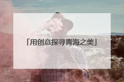 用创意探寻青海之美