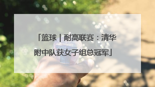 篮球｜耐高联赛：清华附中队获女子组总冠军