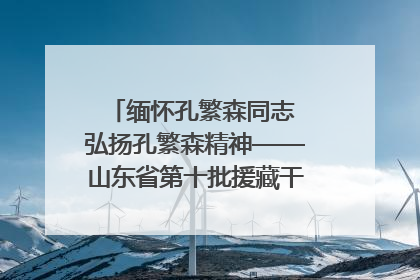 缅怀孔繁森同志 弘扬孔繁森精神——山东省第十批援藏干部人才清明节前到岗巴县开展党性教育