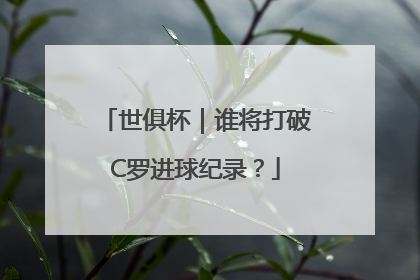 世俱杯｜谁将打破C罗进球纪录？
