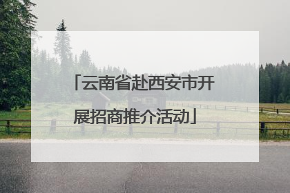 云南省赴西安市开展招商推介活动