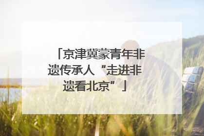 京津冀蒙青年非遗传承人“走进非遗看北京”