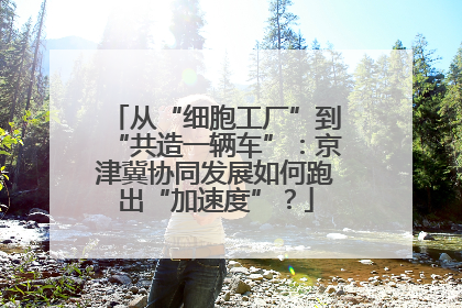 从“细胞工厂”到“共造一辆车”：京津冀协同发展如何跑出“加速度”？