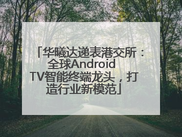 华曦达递表港交所：全球Android TV智能终端龙头，打造行业新模范
