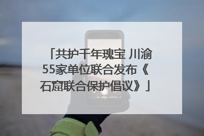 共护千年瑰宝 川渝55家单位联合发布《石窟联合保护倡议》