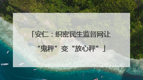 安仁：织密民生监督网让“鬼秤”变“放心秤”