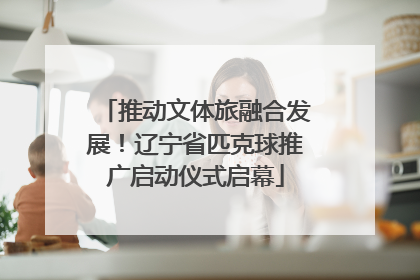 推动文体旅融合发展！辽宁省匹克球推广启动仪式启幕