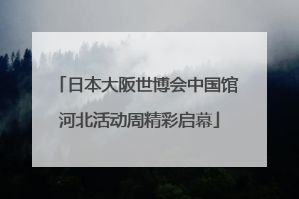 日本大阪世博会中国馆河北活动周精彩启幕
