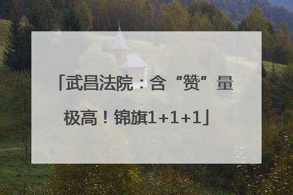 武昌法院：含“赞”量极高！锦旗1+1+1