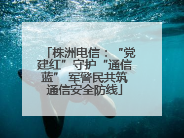 株洲电信：“党建红”守护“通信蓝” 军警民共筑通信安全防线
