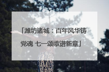 潍坊诸城：百年风华铸党魂 七一颂歌谱新章