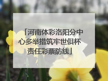 河南体彩洛阳分中心多举措筑牢世俱杯责任彩票防线