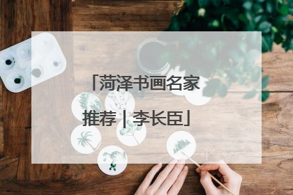 菏泽书画名家推荐｜李长臣