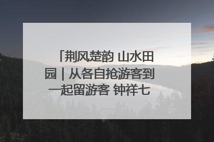 荆风楚韵 山水田园｜从各自抢游客到一起留游客 钟祥七村抱团解了“乡愁”添了“乡酬”