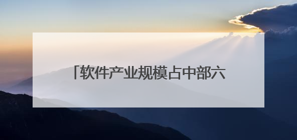 软件产业规模占中部六省总量逾半 湖北“软实力”引来杭州两小龙