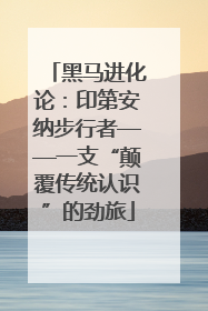黑马进化论：印第安纳步行者——一支“颠覆传统认识”的劲旅