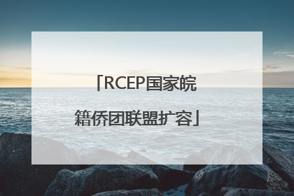 RCEP国家皖籍侨团联盟扩容